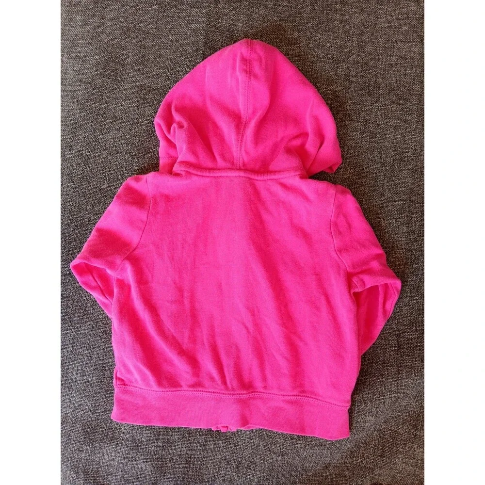 Jacket 18 months Carters Sportswear hoodie sweater zip Pink Panda